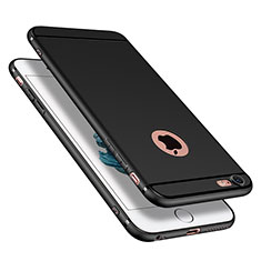 Apple iPhone 6 Plus用極薄ソフトケース シリコンケース 耐衝撃 全面保護 U02 アップル ブラック