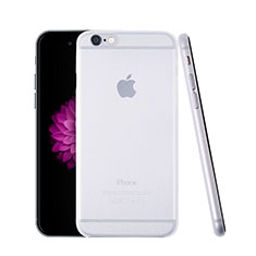Apple iPhone 6 Plus用極薄ケース クリア透明 プラスチック アップル ホワイト