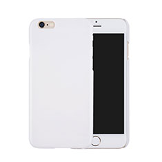 Apple iPhone 6 Plus用ハードケース プラスチック 質感もマット アップル ホワイト