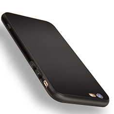 Apple iPhone 6 Plus用シリコンケース ソフトタッチラバー カバー アップル ブラック