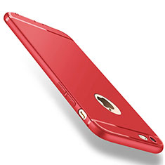 Apple iPhone 6 Plus用極薄ソフトケース シリコンケース 耐衝撃 全面保護 アップル レッド