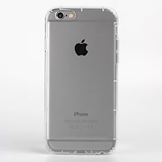 Apple iPhone 6 Plus用極薄ソフトケース シリコンケース 耐衝撃 全面保護 クリア透明 T06 アップル クリア
