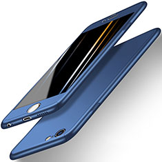 Apple iPhone 6S用ハードケース プラスチック 質感もマット 前面と背面 360度 フルカバー アップル ネイビー