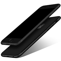 Apple iPhone 6S用極薄ソフトケース シリコンケース 耐衝撃 全面保護 アンド指輪 アップル ブラック