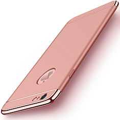Apple iPhone 6S Plus用ケース 高級感 手触り良い メタル兼プラスチック バンパー M01 アップル ローズゴールド