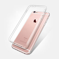 Apple iPhone 6S Plus用極薄ソフトケース シリコンケース 耐衝撃 全面保護 クリア透明 T02 アップル クリア