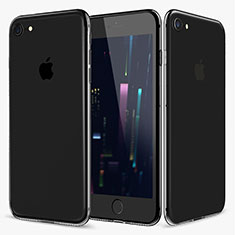 Apple iPhone 7用極薄ソフトケース シリコンケース 耐衝撃 全面保護 クリア透明 H03 アップル クリア