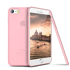 Apple iPhone 7用極薄ソフトケース シリコンケース 耐衝撃 全面保護 S03 アップル ピンク