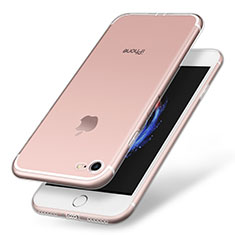 Apple iPhone 7用極薄ソフトケース シリコンケース 耐衝撃 全面保護 クリア透明 H06 アップル クリア