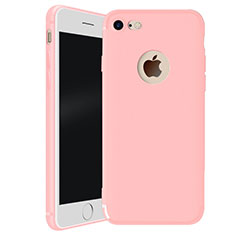 Apple iPhone 7用極薄ソフトケース シリコンケース 耐衝撃 全面保護 H01 アップル ピンク