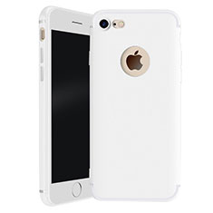 Apple iPhone 7用極薄ソフトケース シリコンケース 耐衝撃 全面保護 H01 アップル ホワイト