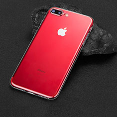 Apple iPhone 7 Plus用極薄ソフトケース シリコンケース 耐衝撃 全面保護 クリア透明 H08 アップル クリア