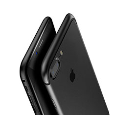 Apple iPhone 7 Plus用極薄ソフトケース シリコンケース 耐衝撃 全面保護 A01 アップル ブラック