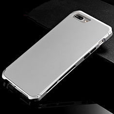 Apple iPhone 7 Plus用ケース 高級感 手触り良い アルミメタル 製の金属製 カバー アップル シルバー