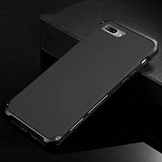 Apple iPhone 7 Plus用ケース 高級感 手触り良い アルミメタル 製の金属製 カバー アップル ブラック
