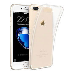 Apple iPhone 7 Plus用極薄ソフトケース シリコンケース 耐衝撃 全面保護 クリア透明 T15 アップル クリア