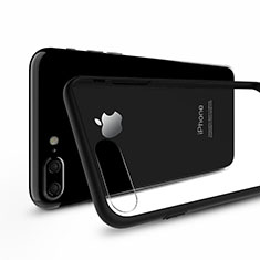 Apple iPhone 7 Plus用極薄ソフトケース シリコンケース 耐衝撃 全面保護 クリア透明 T19 アップル クリア