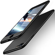 Apple iPhone 8用ハードケース プラスチック 質感もマット 前面と背面 360度 フルカバー アップル ブラック