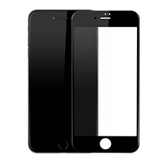 Apple iPhone 8用強化ガラス フル液晶保護フィルム アップル ブラック