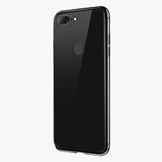 Apple iPhone 8 Plus用極薄ソフトケース シリコンケース 耐衝撃 全面保護 クリア透明 H04 アップル クリア