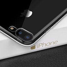 Apple iPhone 8 Plus用極薄ソフトケース シリコンケース 耐衝撃 全面保護 クリア透明 A16 アップル クリア