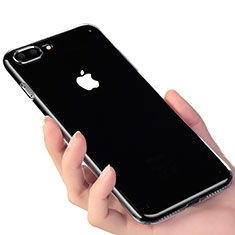 Apple iPhone 8 Plus用極薄ソフトケース シリコンケース 耐衝撃 全面保護 クリア透明 A20 アップル クリア