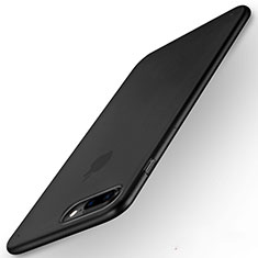 Apple iPhone 8 Plus用極薄ソフトケース シリコンケース 耐衝撃 全面保護 D03 アップル ブラック