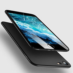 Apple iPhone SE (2020)用ハードケース プラスチック 質感もマット M10 アップル ブラック