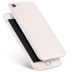 Apple iPhone SE (2020)用極薄ソフトケース シリコンケース 耐衝撃 全面保護 S07 アップル ホワイト
