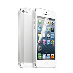Apple iPhone SE用高光沢 液晶保護フィルム 背面保護フィルム同梱 アップル クリア