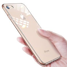 Apple iPhone SE3 (2022)用極薄ソフトケース シリコンケース 耐衝撃 全面保護 クリア透明 T14 アップル クリア