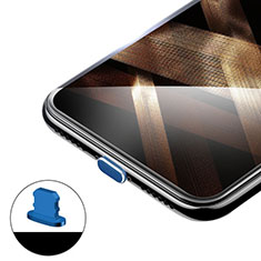 Apple iPhone SE3 (2022)用アンチ ダスト プラグ キャップ ストッパー Lightning USB H02 アップル ネイビー