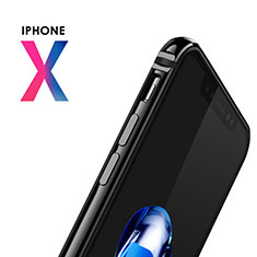 Apple iPhone X用バンパーケース Gel B02 アップル ブラック