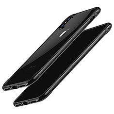 Apple iPhone X用バンパーケース Gel F02 アップル ブラック