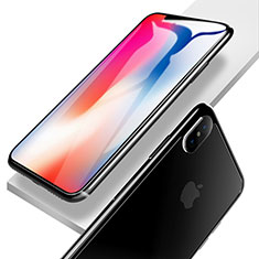 Apple iPhone X用強化ガラス 液晶保護フィルム T10 アップル クリア