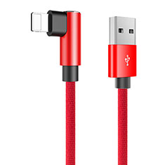 Apple iPhone XR用USBケーブル 充電ケーブル D16 アップル レッド