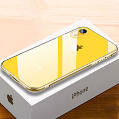 Apple iPhone XR用極薄ソフトケース シリコンケース 耐衝撃 全面保護 クリア透明 HC03 アップル クリア