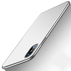 Apple iPhone Xs用極薄ソフトケース シリコンケース 耐衝撃 全面保護 S18 アップル シルバー