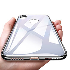 Apple iPhone Xs Max用ハードケース プラスチック 鏡面 アップル ホワイト