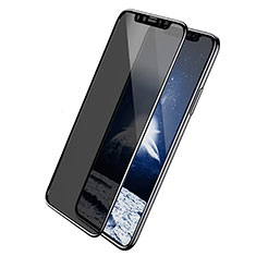 Apple iPhone Xs Max用反スパイ 強化ガラス 液晶保護フィルム アップル クリア