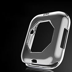 Apple iWatch 4 40mm用極薄ソフトケース シリコンケース 耐衝撃 全面保護 S01 アップル グレー