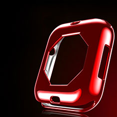Apple iWatch 4 40mm用極薄ソフトケース シリコンケース 耐衝撃 全面保護 S01 アップル レッド
