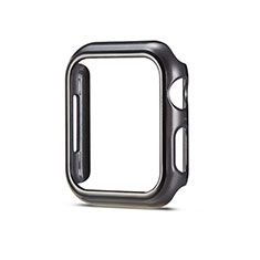 Apple iWatch 5 40mm用ハードケース プラスチック 質感もマット カバー M01 アップル ブラック