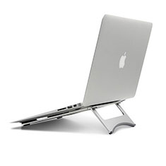 Apple MacBook 12 インチ用ノートブックホルダー ラップトップスタンド アップル シルバー