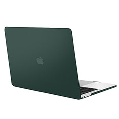 Apple MacBook Air 13 インチ (2020)用ハードケース プラスチック 質感もマット カバー M01 アップル グリーン