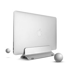Apple MacBook Air 13.3 インチ (2018)用ノートブックホルダー ラップトップスタンド S01 アップル シルバー