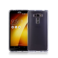 Asus Zenfone 3 Deluxe ZS570KL ZS550ML用極薄ソフトケース シリコンケース 耐衝撃 全面保護 クリア透明 Asus クリア