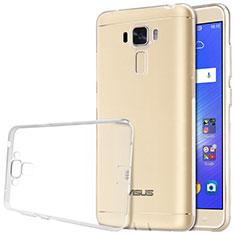 Asus Zenfone 3 Laser用極薄ソフトケース シリコンケース 耐衝撃 全面保護 クリア透明 Asus クリア