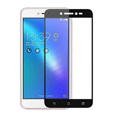 Asus ZenFone Live L2 ZA550KL用強化ガラス フル液晶保護フィルム Asus ブラック