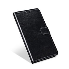 Blackberry KEYone用手帳型 レザーケース スタンド カバー L01 Blackberry ブラック